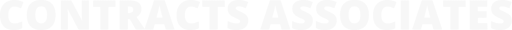 Contracts Associates logo design
